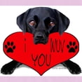 thumbnail image 3 of CafePress - Black Lab Valentine - Women's Nightshirt, 3 of 4