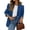 3# Navy, variant on Tailored Blazers Womens Business Casual Spring 2026 Long Sleeve Lapel Open Front Button Work Blazer Jackets with Pockets Navy 2XL