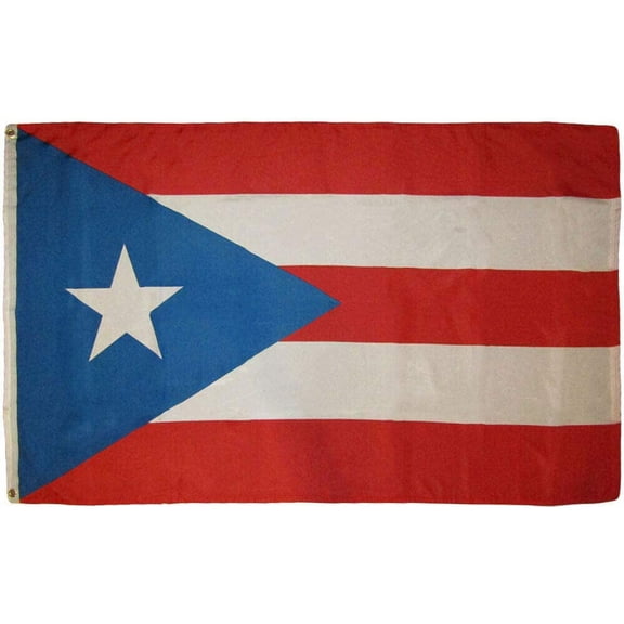 3x5 Puerto Rico Rican Light Blue Rough Tex Polyester Flag