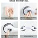 thumbnail image 3 of 2 PCS Safety Tub Handle/Handle/Shower Suction Cup for Bathroom + WC (Gray), 3 of 5