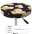 thumbnail image 4 of Naloa Avocado Lovers Round Bar Stool Cushion Cover 12-14 inch, Fits Kitchen, Office, Restaurant Chairs - 14 inch, 4 of 7