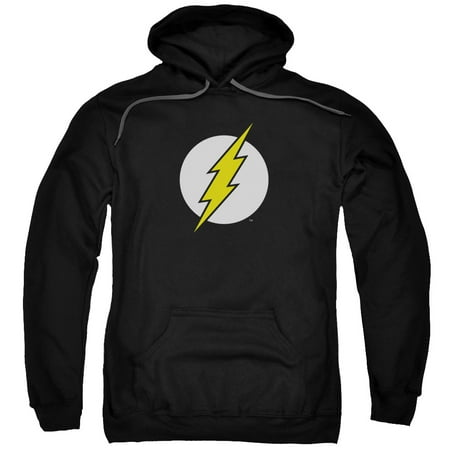Comics Flash Logo Mens Pullover Hoodie