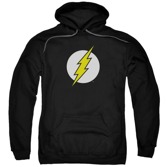 Comics Flash Logo Mens Pullover Hoodie