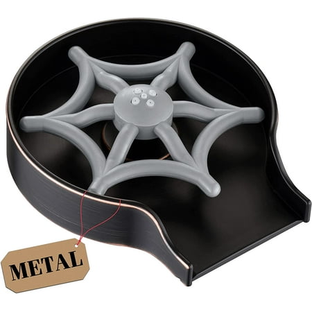 

Metal Glass Rinser for Kitchen Sink - Bar Bottle Washer Cup Cleaner Faucet Glass Rinser Polished Chrome