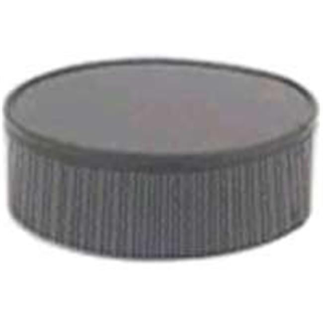 END CAP CLEANOUT 24GA 8IN BLK