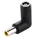 thumbnail image 2 of 2X Dc 7909 Macho A Dc 7909 Hembra Conector Adaptador de Potencia para Lenovo Thinkpad Ibm Ordenador Portátil Notebook, Codo de ÁNgulo Recto de 90 Grados, 2 of 5