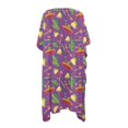 thumbnail image 3 of FKELYI Cinco de Mayo Pepper Cactus Print Womens Bikini Cover Up for Summer Open Front Cardigan Beach Cover Ups Comfy Beach Kimono Beachwear Ladies Cruise Outfits Resort Wear, 3 of 6