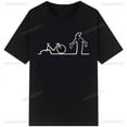 thumbnail image 5 of Men Women Style Streetwear Tee Fashion Cotton T Shirt Round Neck Casual Summer Camiseta, 5 of 6