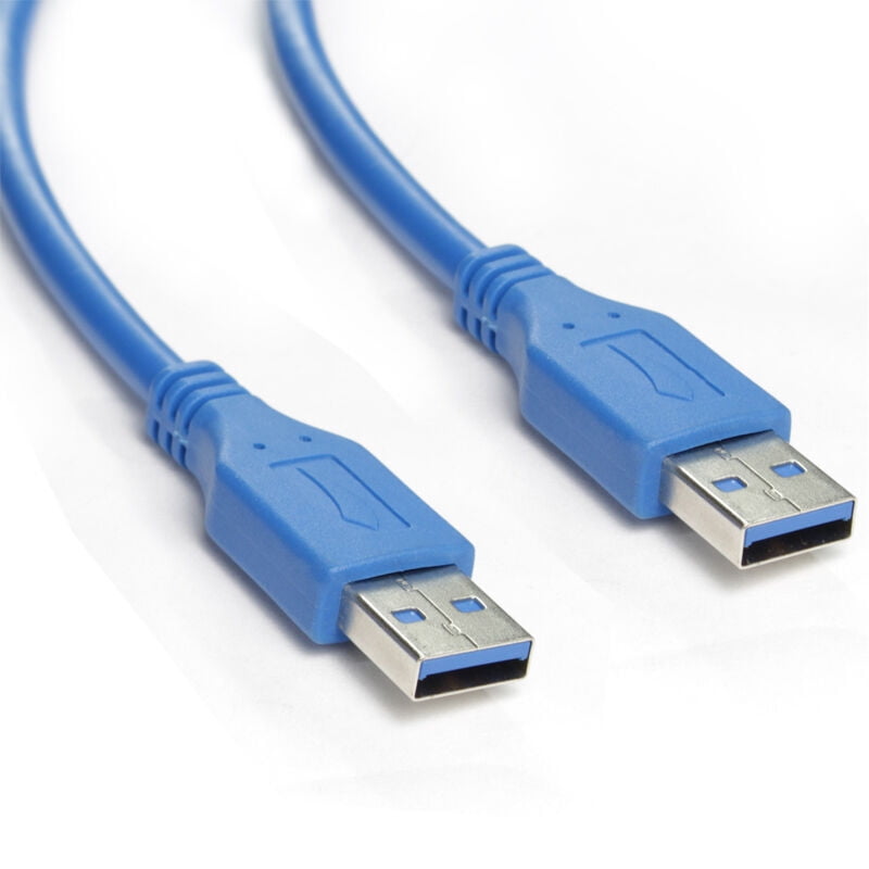 3 Feet 1m USB 3.0 SuperSpeed Male A to Male A Socket Extension Cable Cord CA