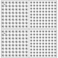 thumbnail image 1 of CPDD 2 Sheets Heart Envelope Heart Baking Envelope Gift Wrapping Stickers Scrapbook Stickers for Wedding Birthday Invitations, 1 of 9