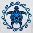 thumbnail image 3 of CafePress - Maori Tribal Blue Turtle T Shirt - Men's Classic Graphic T-Shirt, 3 of 4