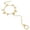 Golden, variant on Xinyolin Butterfly Shape Women's Bracelet - Stainless Solid Color Finger Accessory