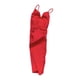 thumbnail image 5 of Minivestido de club para mujer, escala 1/6, traje de cosplay de color sólido con abertura alta Rojo oscuro, 5 of 9