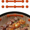 thumbnail image 3 of ICQOVD Fryer Magnet Silicone Buckle for Electric Grill Baking Tray Paper Fixing Safe Food Grade Silicone Heat Resistant Easy Clean Multi Functional Kitchen Tool Space Saving Cooking Accessory, 3 of 3