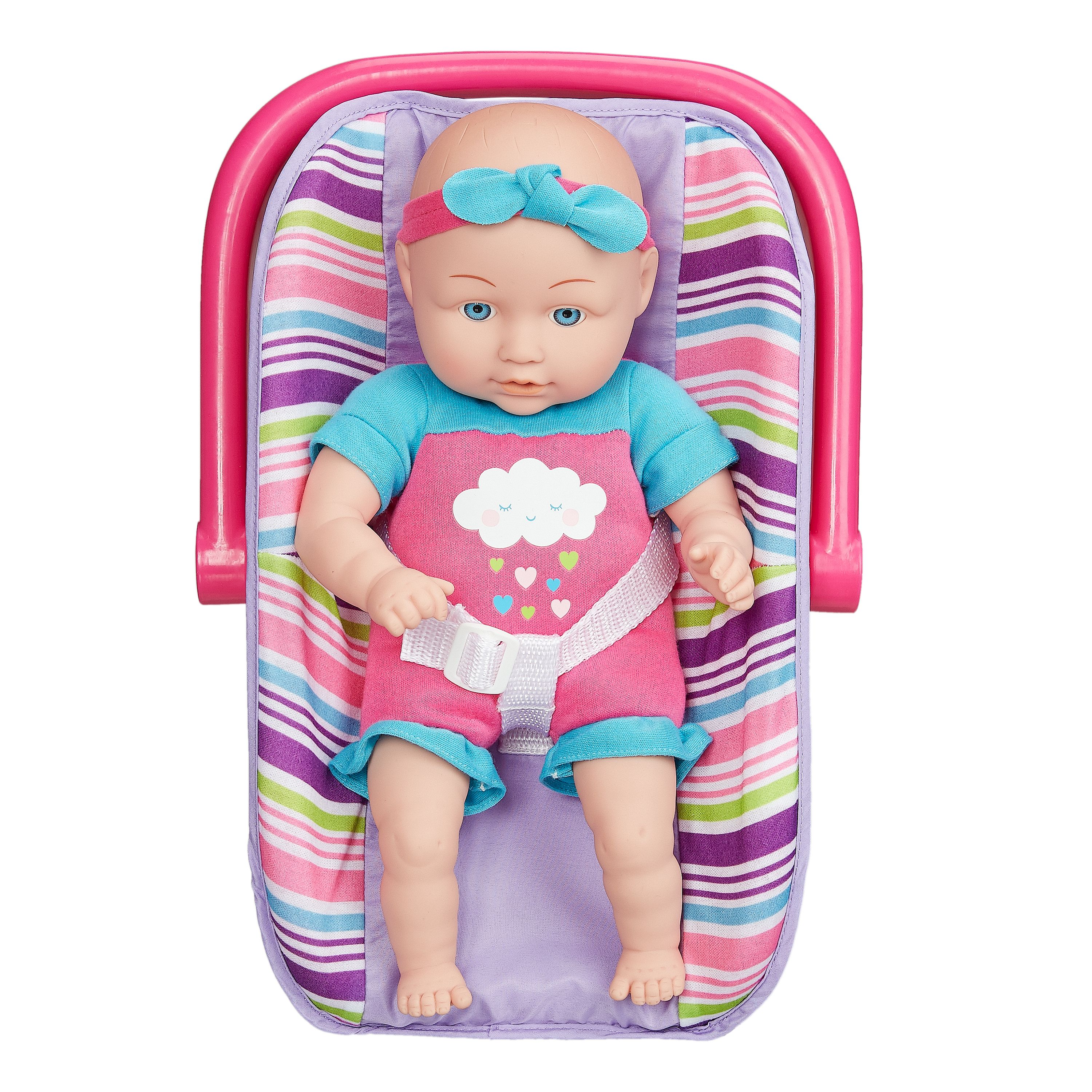 My Sweet Love 13" Baby with Carrier Play Set Doll Pink 4-Piece - image 3 of 4