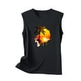 thumbnail image 4 of Birdeem Débardeur pour Femmes Mode Imprimé Col Rond Ample Sans Manches T-Shirt Chandail, 4 of 12
