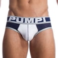 thumbnail image 3 of Bomba de Moda transpirable Spandex con estampado de Briefs para hombre Bikini Gay ropa interior para hombre camuflaje de algodón H389pangjing, 3 of 4