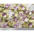 thumbnail image 2 of Soimoi Polyester Crepe Fabric Two Tone Camouflage Decor Fabric Printed Yard 42 Inch Wide, 2 of 3