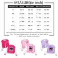 thumbnail image 2 of Moonsky Cantante P0p Den-en de béisbol cortos para niños y niñas a de chicos coreanos HUNTR/X Saja Chaqueta bomber con para niños Chaqueta Abrigo de béisbol de manga larga Rosa intenso 110, 2 of 2