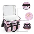 thumbnail image 6 of FORMRS Insulated Cooler Bag 24 Cans Capacity Soft Leakproof Lunch Box with Side Pockets, Purple Halloween, 6 of 7