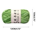 thumbnail image 3 of Clearance Under $1 Boovnll Cotton Yarn 5 Strands Multicolor Soft Crochet Yarn 1.8 oz/50g Machine Wash for Knitting Crocheting Crafts Home Decorations DIY Kids Toys Knit Clothes Yarn, 3 of 6