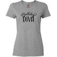 thumbnail image 3 of Inktastic Birthday Diva in Black Women's T-Shirt, 3 of 5