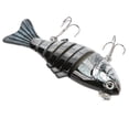thumbnail image 2 of Cebo de pesca duradero de imitación de plástico falso multiarticulado Swimbait de hundimiento lento Glidebait5 #, 2 of 10