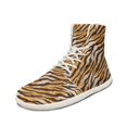 thumbnail image 6 of Wismoutput Tiger Skin High-top Barefoot Shoes Lace-Up Breathable Minimalist Casual Shoes for Men Boys Size 5.5-14, 6 of 7
