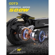 OOTD T10 Electric Scooter for Adult, 900W Peak Motor & 48V 13.5AH Battery, 30 Miles Max Speed, 11 All-Terrain Folding Electric Scooter with Dual Suspension & HD LCD Display