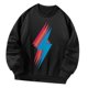 thumbnail image 4 of Sudadera con cuello redondo para mujer, ropa con cuello redondo, jersey suave y moderno, camisetas de manga larga para ir de compras en interiores , xxl, 4 of 10