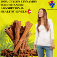 thumbnail image 5 of BioImmune Berberine Supplement 15X Potency, Ceylon Cinnamon for Enhanced Absorption & Synergistic Effects.  8,500mg Per Capsule, 5 of 8