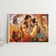 thumbnail image 3 of Cuadros Decorativos Pintura al óleo por números Lobo nativo Lienzo Obra de arte Sala Imagen Decoración JShteea Nuevos Originales, 3 of 8