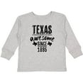 thumbnail image 3 of Inktastic Texas Awesome Since 1895 Boys or Girls Long Sleeve Toddler T-Shirt, 3 of 5