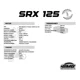thumbnail image 5 of Motocicleta Semiautomática SMG SRX 125 Motor 125 CC Gris, 5 of 5