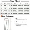 thumbnail image 2 of Wdfiry Womens Slacks Women Casual Relaxed Fit Straight Leg Pants Solid Cotton Linen Elastic Waist Comfortable Trousers, 2 of 3