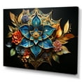 thumbnail image 2 of Designart "The Blessings Eye Judaism s Hamsa III" Spiritual Wall Decor, 2 of 5