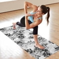 thumbnail image 6 of Pioneer Flower Floral Print Pattern Hot Yoga Mat Towel Non Slip for Hot Yoga - Quick-Drying Yoga Mat Cover with 4 Corner Pockets with Travel Bag - Hot Yoga Towel Non Slip 74"x26", 6 of 6