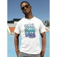 thumbnail image 2 of Good Vibes Only Grafitti T-Shirt Men -SPIdeals Designs, Male x-Large, 2 of 4