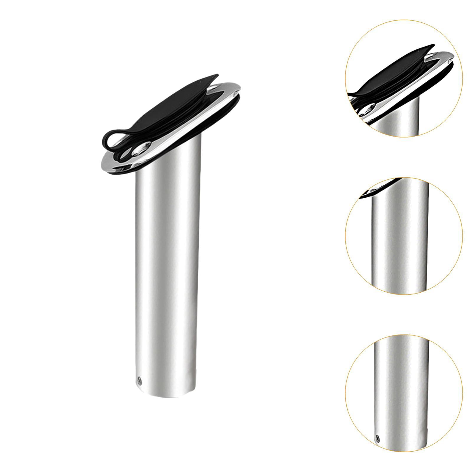 Miulika Generic Flush Mount Rod Holder Accessories, Easy to Use Heavy Duty Parts, Heavy Duty Stainless Steel for Boat, Yacht, Kayak 30 Degrees