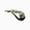 Gray, variant on Hair Clips for Women, Cat Eye Bead Twist Hair Clip, Rhinestone Inlaid Curved Ponytail Barrette, Elegant Anti-Slip Hair Accessory for Women’s Back Updo Hairstyles, Green