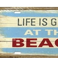thumbnail image 4 of DOLITY Retro Shabby Metal Sign Tin Sign Wall Decoration Poster - 22 Types Beach, 4 of 5