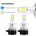 thumbnail image 4 of Phare de Voiture, 2 Pcs Phare LED de Voiture, Mini Kit de Phare LED pour Auto, 4 of 8