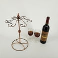 thumbnail image 3 of Cateissary 6 vasos Soporte para copas boca abajo Soporte para copas de vino Encimera Soporte para copas de vino Estante para copas Estante de almacenamiento Utensilios de cocina Cateissary HA022331-00, 3 of 6