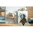 thumbnail image 2 of Ahgly Company Machine Washable Indoor Rectangle Transitional Bakers Brown Area Rugs, 5' x 7', 2 of 7