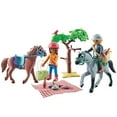 thumbnail image 1 of Playmobil Amélia et Ben avec chevaux, 1 of 5