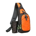 thumbnail image 2 of Bolsa bandolera Bandolera ligera Bolsa de pecho Bolsa de hombro de nylon Viajes al aire libre Desplazamientos al aire libre Diseño casual antirrobo Bolsillos múltiples Unisex, 2 of 6