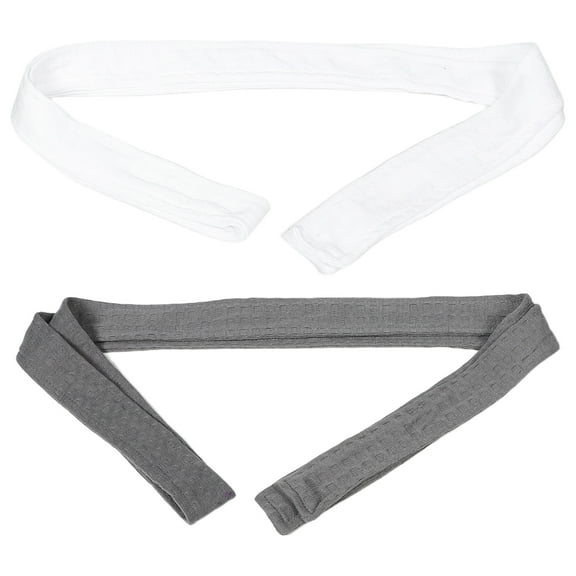 Zehuanyu 2pcs Soft and Comfortable Bathrobe Waist Belt Replacement Unisex Tie Belt for Pajamas and Robes Adjustable Robes Belt for Home and Travel
