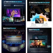 Sehmtoo Car Radio Octa Core Android 11 Car Stereo Head Unit for Mercedes-Benz Smart Carplay IPS DSP Bluetooth Handsfree Wifi SWC DAB+ GPS SatNav DVR