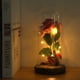 thumbnail image 3 of Flor de rosa con luz LED NikouMX Rosa preservada Regalo romántico, 3 of 8