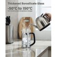 thumbnail image 2 of And Tea Maker, 304 Less Steel Ant Borosilicate Glass Maker With 4 Filt, 2 of 5
